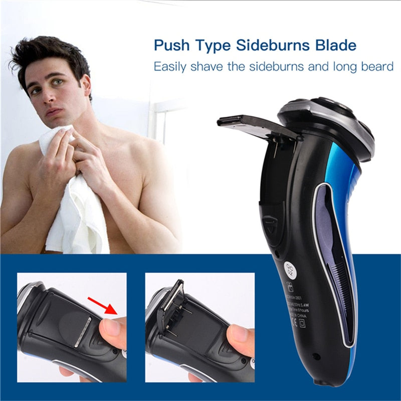 Rechargeable Electric Beard Trimmer - Glow Dusk