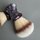 Soft synthetic hair shaving brush - Glow Dusk