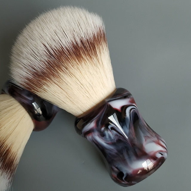 Soft synthetic hair shaving brush - Glow Dusk