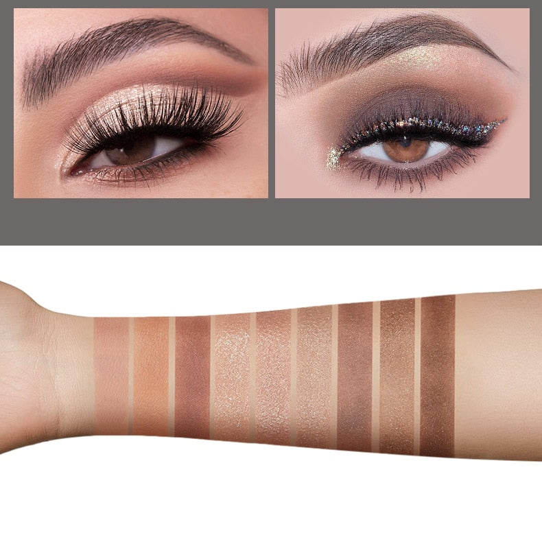 Glitter eye shadow MakeUp