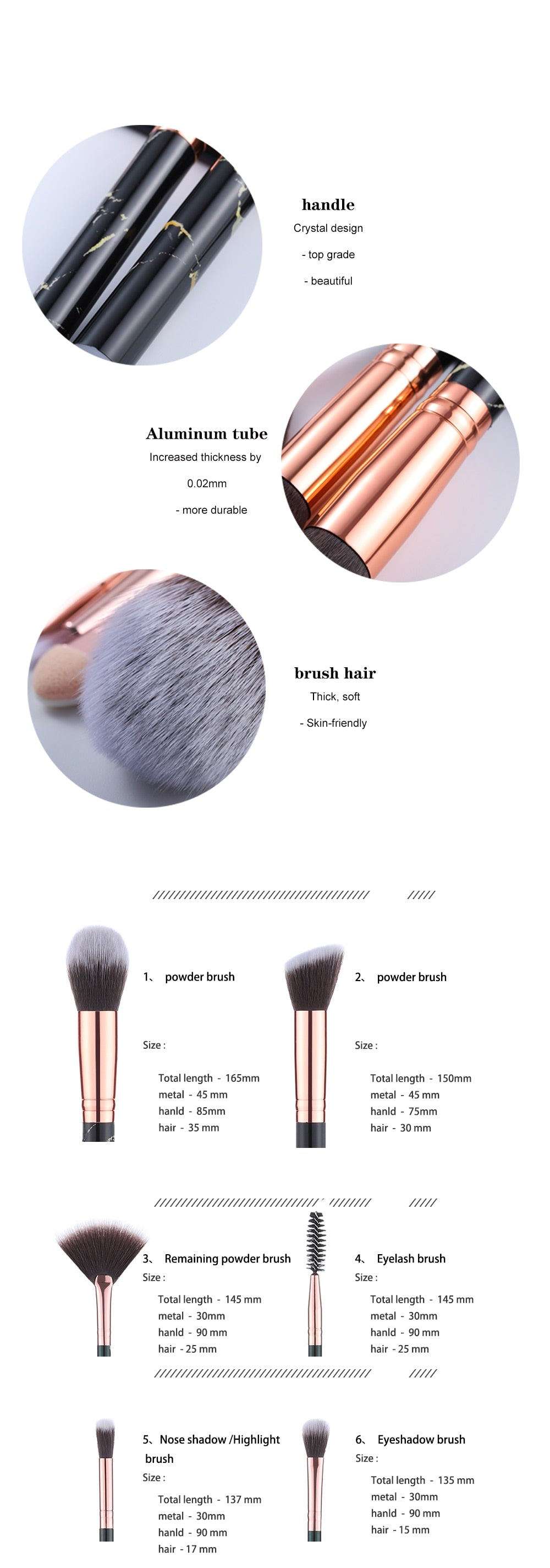 Makeup Brushes Tool Set Cosmetic