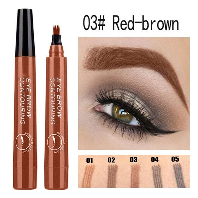 Tattoo Eyebrow 3D liquid Ink Pen waterproof