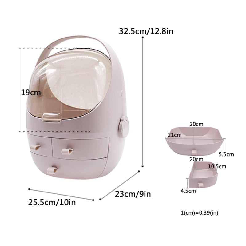 Cosmetics storage box waterproof - Glow Dusk