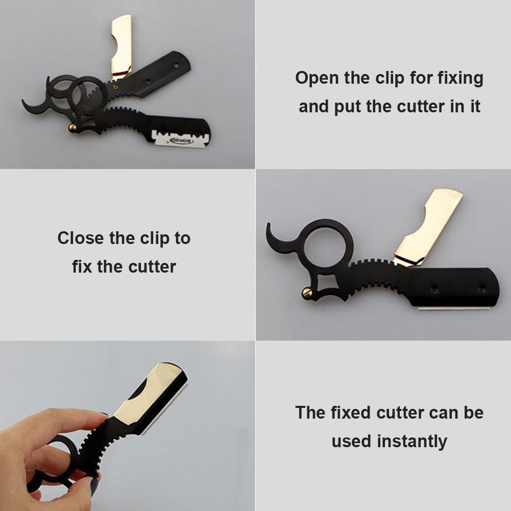 Straight Edge Barber Razor - Glow Dusk