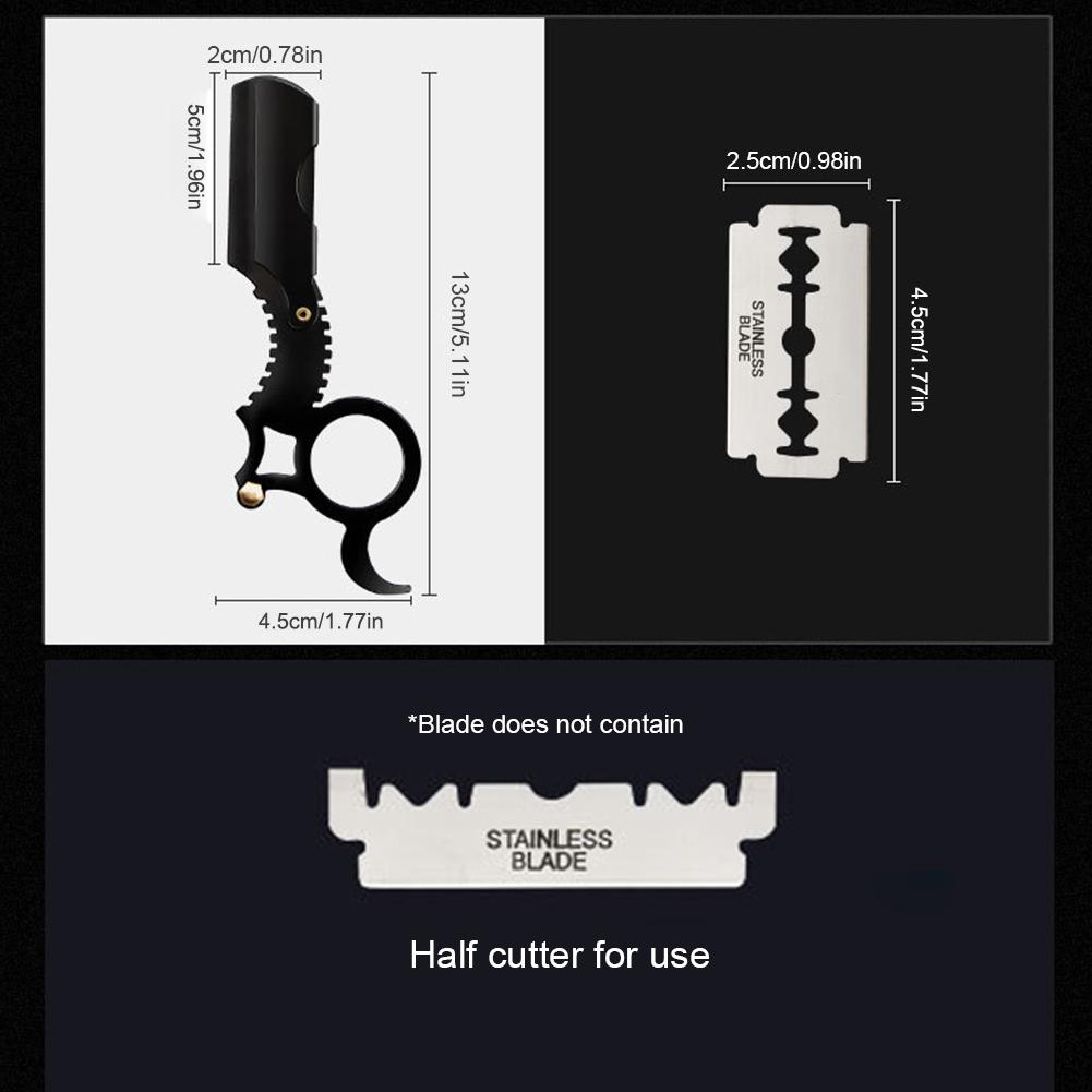 Straight Edge Barber Razor - Glow Dusk
