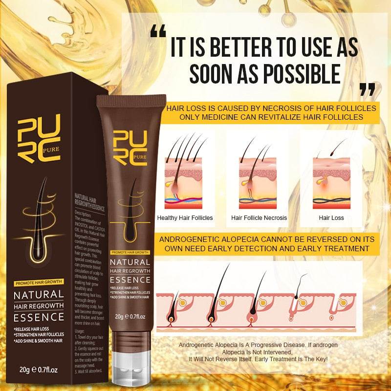 Natural Essence For Hair Growth - Glow Dusk