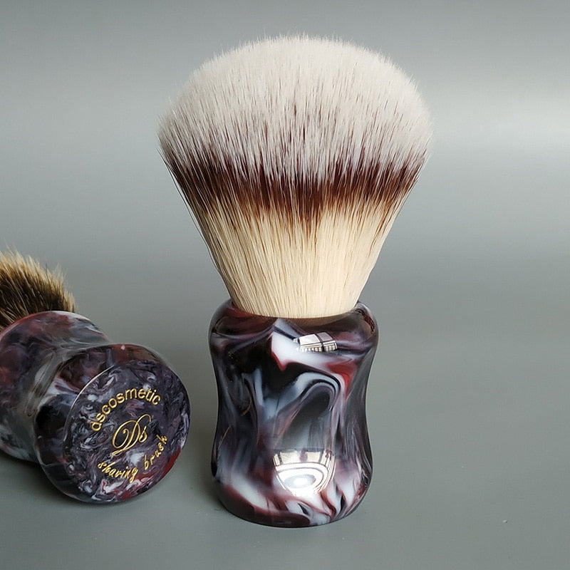 Soft synthetic hair shaving brush - Glow Dusk