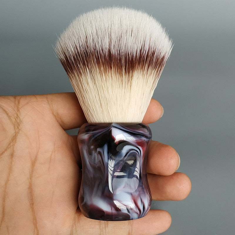 Soft synthetic hair shaving brush - Glow Dusk